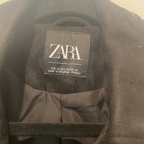Zara suede moto jacket - Picture 5 of 6